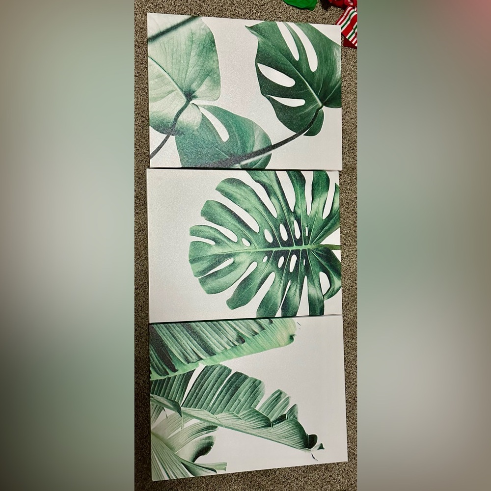 Green Plants Wall Art